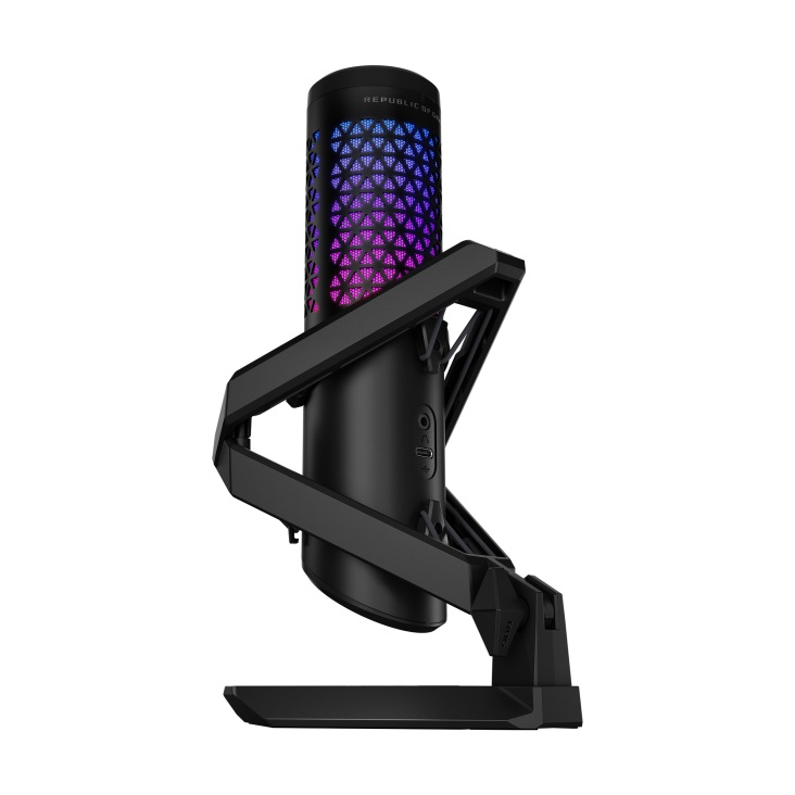 ASUS ROG Carnyx Professional Cardioid Condenser Gaming Microphone - Black ASUS ROG Carnyx Professional Cardioid Condenser Gaming Microphone - Black